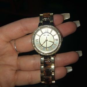 Two Tone Fossil Watch